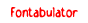 Fontabulator - Font Preview Utility